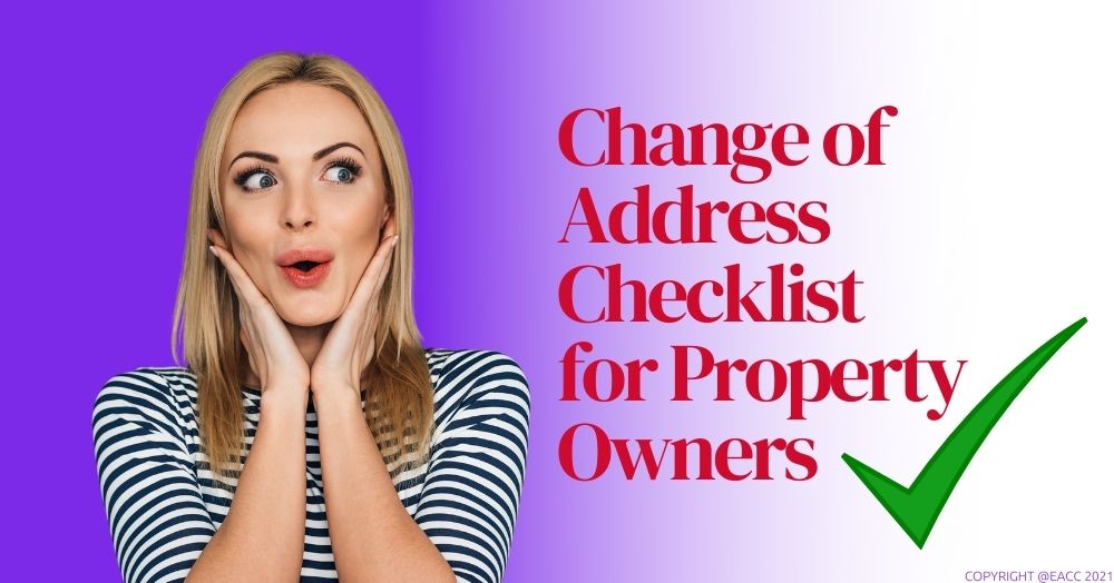 Change of Address Checklist for SE18/SE28 Property Owners
