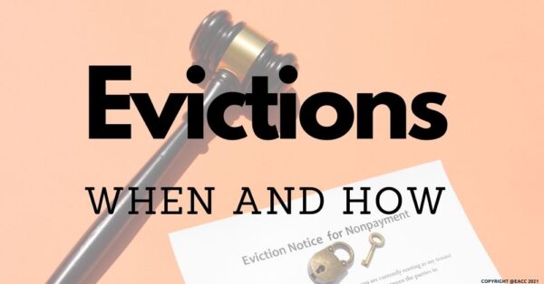 Evictions – When and How