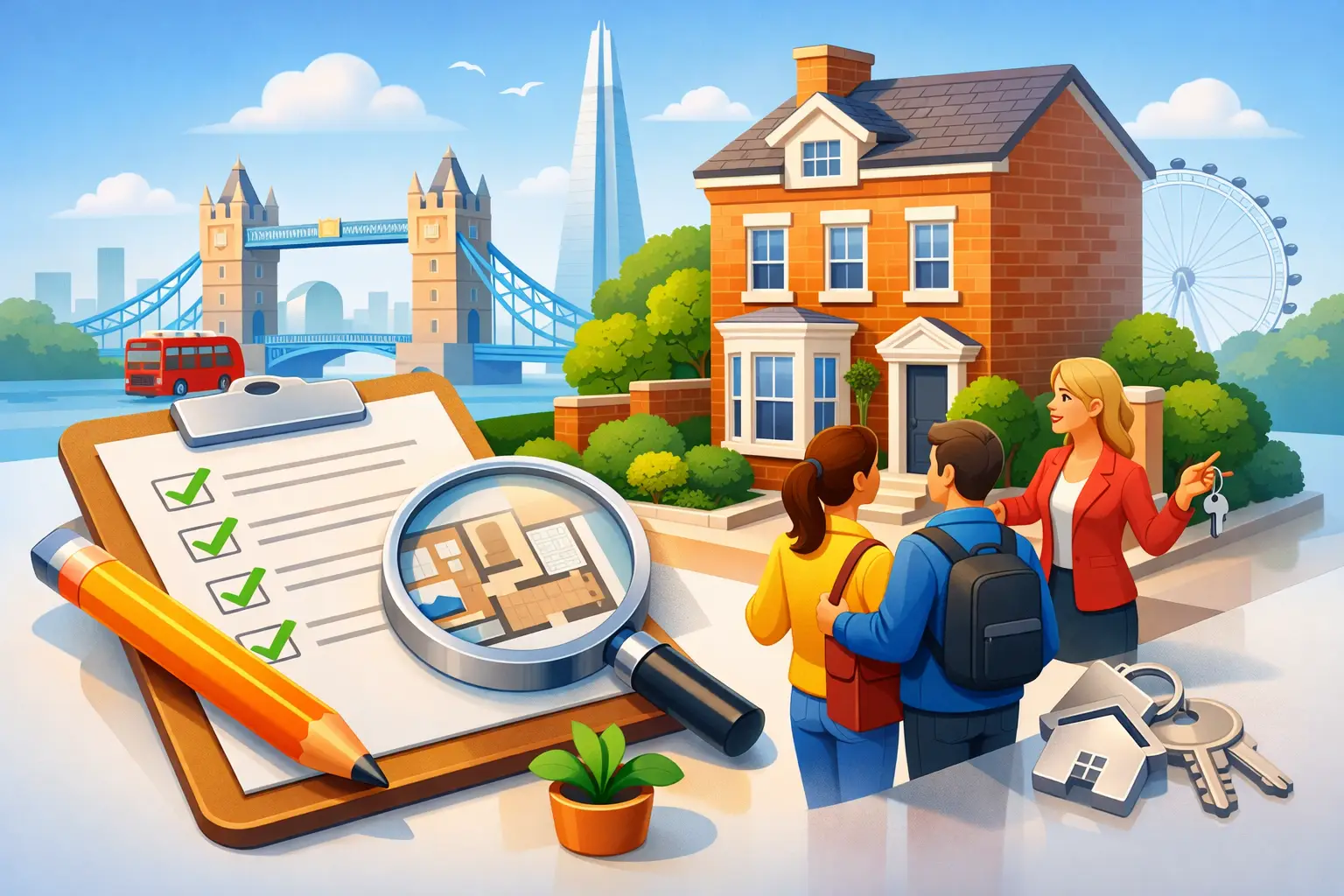 First Time Buyer Viewing Checklist for London Homes